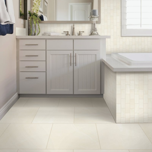 Aus Floors & More providing tile flooring solutions in Granite, MN Grand Boulevard-  Simple White Polish